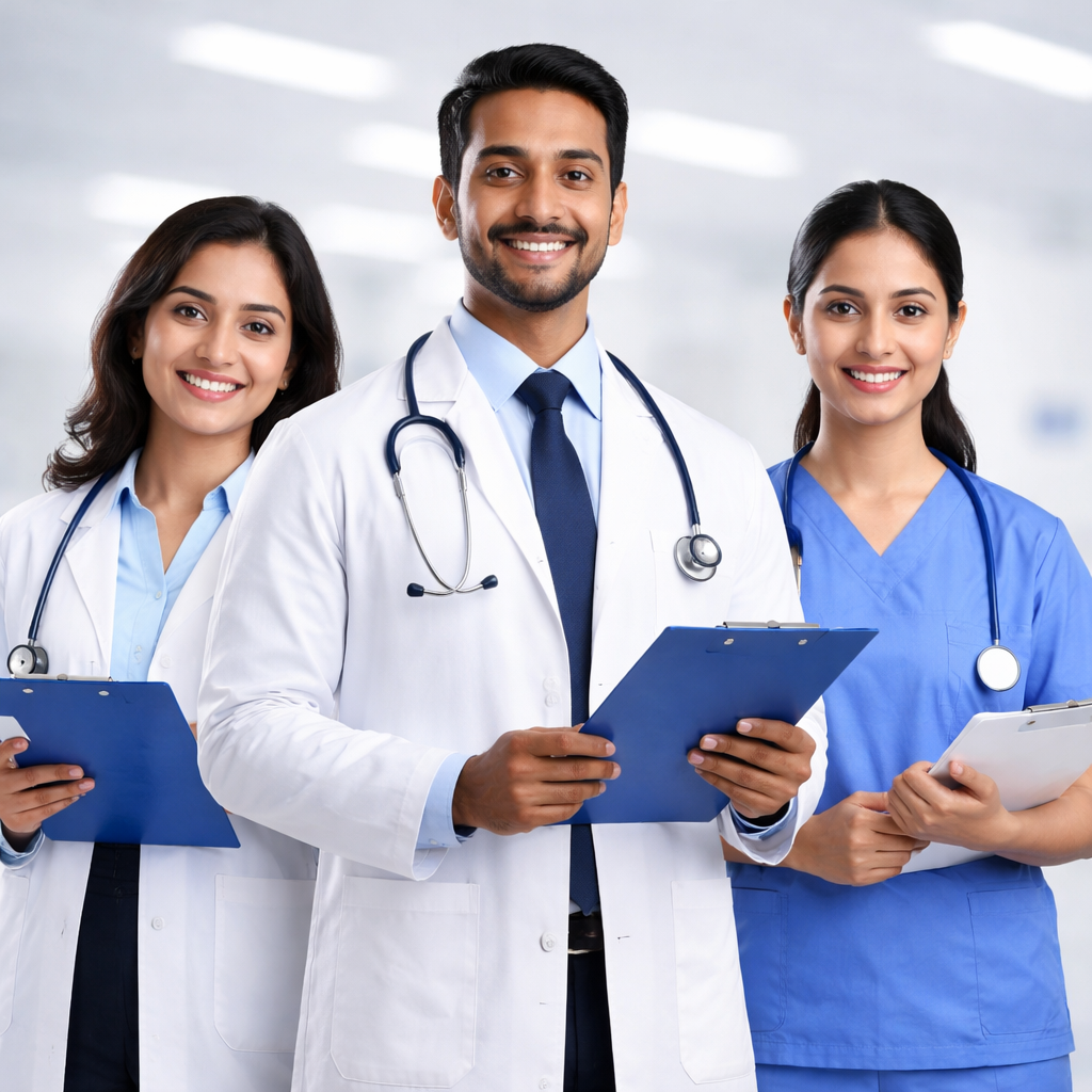 Doctors with Nurse