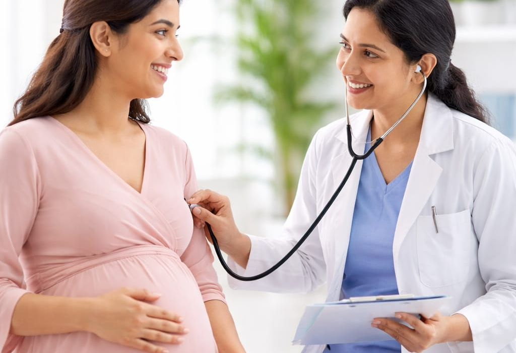 Doctor With Pregnancy Lady